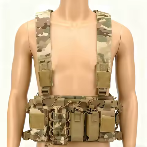 D3 Tactical Vest CS Wargame Body Vest Outdoor Chest Rig Vest For Airsoft Hunting Sport
