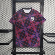 S-XXL        Lyon Jersey 2025-26 Purple Football Shirt