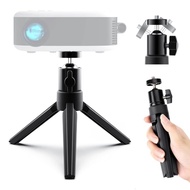 GOOJODOQ Tripod Adjustable and portable Mini Tripod Stand for Projector Camera