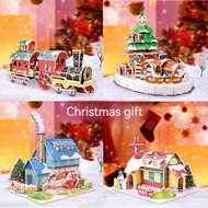 立體 拼圖 puzzle diy house puzzle 3d 3d diy puzzle house 3d puzzle building 3d puzzle kids Christmas Puz