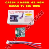 GACUN 4 KABEL 42 INCH GACUN TV LED 100W