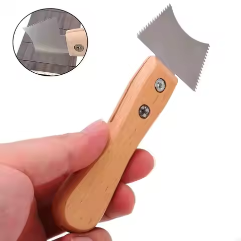 Guitar Fret Slot File Guitar Frets Scraper Chip Cleaning Tool Enduring 69HD