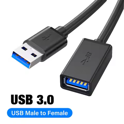 0.5/1/2/3/5 M USB Extension Cable 3.0 Data Cord For Laptop TV SSD 3 0 Male to Female Computer Camera