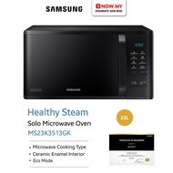 SAMSUNG 23L Grill Microwave Oven MG23K3513GK (Healthy Steam)