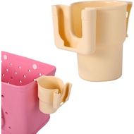2 in 1 Cup & Phone Holder for Bogg Bag, Beige Bag Accessories Compatible with Stanley 20oz 30oz 40oz