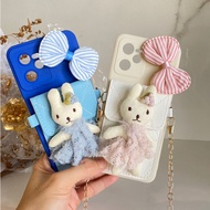 Softcase Tas Bunny FH84 EQ13 for Samsung J4+ J5 J6 J6+ J7 Note 10+ 20 Ultra S8 S8+ S9 S9+ S10 S10+ S