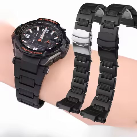 For Casio G-shock Special Convex Interface Fold Buckle Air Fighter Plastic Steel Series GW-A1100 Gw4