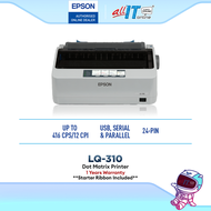 Epson LQ-310 Dot Matrix Printer | 24-Pin SIDM | USB Serial & Parallel Invoice Receipt Printer