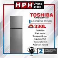 Toshiba 2 Door Inverter Fridge 5 STAR  Refrigerator GR-RT230WE GR-RT300WE GR-RT320WE GR-A28MS  220L 