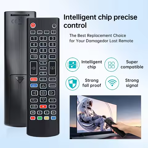 Backlit Remote for LG Smart TV, Universal Replacement for All LG TV Remote Control for Easy Nighttim