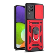 EllaStuff COD Available Case SAMSUNG M32 / M22 / A22 4G Softcase SLIDE ARMOR PRO CAMERA Casing SAMSU