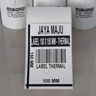 KERTAS STICKER THERMAL 100 x 150MM - LABEL DIRECT THERMAL 100 X 150 mm