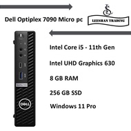 Dell Optiplex 7090 MICRO PC i5-11th Gen 8Gb Ram 256GB SSD windows 11 pro MS office 2021 [Refurbished