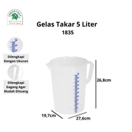 5L measuring cup 5 liter plastic measuring cup 5000ml greenleaf measuring cup 1835