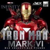 【樂玩具】現貨  threezero DLX 鋼鐵人 Mark 6 MK6 高約18公分