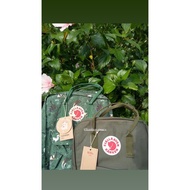 Green kanken art backpack