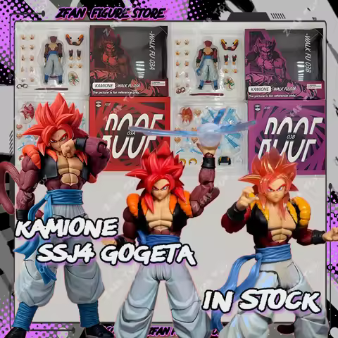 IN STOCK Tonsen Arttoys Kamione Studio SSJ4 Gogeta Anime Action Figures Dragon Ball GT Super Saiyan 