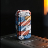 วัสดุเส้นใยแก้ว Fidget Slider Magnetic Push Slider ผู้ใหญ่ EDC โลหะ Fidget ของเล่นผู้ใหญ่ของขวัญออทิ