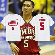 PBA T-Shirt Jersey - L.A. Tenorio - Barangay Ginebra