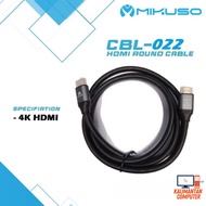 HDMI CABLE Mikuso 4K CBL-022 1.5m HDMI TO HDMI CABLE high Speed 4K
