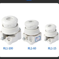 Zhenghao Spiral Fuse Base RL1-15 Type Core 60A100A200A Ceramic Fuse Base
