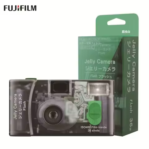 Film Camera C400 Fujifilm Jelly Camera Oxygen Camera Disposable Camera Transparent 135 Film Camera T