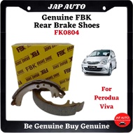 Perodua Viva - FBK Rear Brake Shoes / Brake Shoe Belakang ( FK0804 )