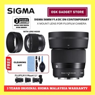 Sigma 56mm F1.4 DC DN Contemporary Prime Lens For Fujifilm X Mount Camera | 3 Years Sigma Malaysia W