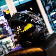 SOMAN หมวกกันน็อค SM-955 ลายสุดน่ารัก ยกคางได้ มีแว่นในตัว ราคา 2500.-