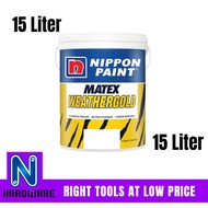 Nippon Paint Matex WeatherGold Weather Gold Interior Exterior Wall Paint / Cat Dalam Luar Dinding Ru