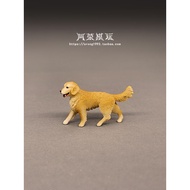 Simulation Dog Animal Model Bulk Goods Sile Golden Retriever Retriever Dog Golden Retriever Small Or
