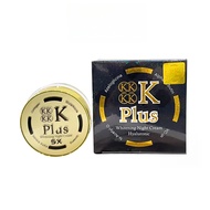 NEW โฉมใหม่ 4K Plus Whitening Night Cream ครีมบำรุงผิวหน้าไนท์ครีม 4 เคพลัส