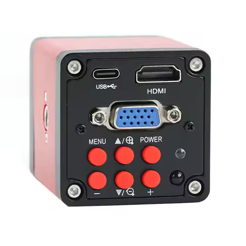 14MP 1080P HDMI VGA USB Type C Video Microscope Camera 100X 130X 180X 200X 300X 500X C Mount Lens Fo