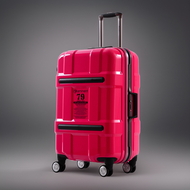 Eminent Yashi Suitcase Women 20-Inch Boarding Case Aluminum Frame Trolley Luggage Password Box Universal Wheel Red