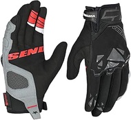 ViaTerra Roost Offroad Motorcycle Gloves - Trail Riding Gloves|SasTec CE Level 2 Knuckle Protectors|