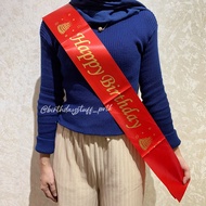 Happy Birthday Sash Birthday Sash/