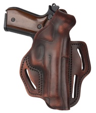 1791 - Beretta 92fs Thumb Break Holster - Right Handed OWB Leather Gun Holster - Fits Beretta 92FS, 