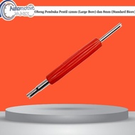 Dual Head Valve Core Screwiver Large Bore 12mm And Standard Bore 8mm - Alat Obeng Pembuka Isian Dala