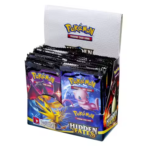 360 Pcs/Set Pokemon Card HIDDEN FATES English Booster Battle Transaction Collection Card Toys Gifts