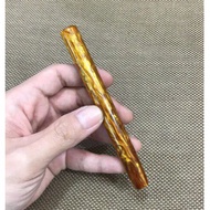 TERBARU TERMURAH Pipa Rokok Tali Arus Akar Bahar Emas 100% ASLI TEMBUS CAHAYA