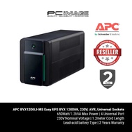 APC BVX1200LI-MS Easy UPS BVX 1200VA, 230V, AVR, Universal Sockets
