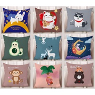<COD>Cute Aanimal Pillow case 70x70,60x60,50x50,45x45,40x40,throw pillow case.Decor cushions covers 