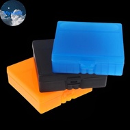 MyriadU 100 Rounds Storage Box For 9mm Rifle  Ammunition Bullets Case Holder Flip-Top Hinge-Top Desi