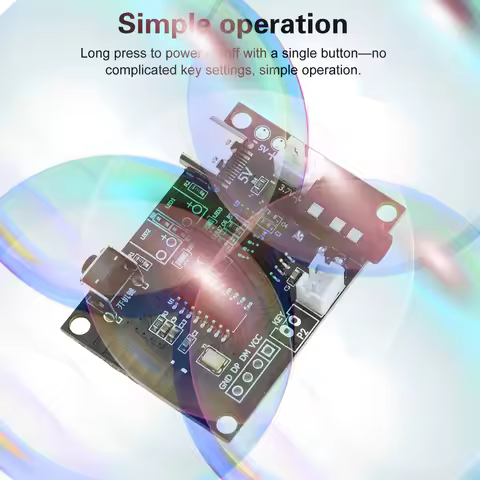 DC 5V Mini Amplifier Board Bluetooth Audio Player Mono 5W Audio Amplifier for 2-4 Ohm Speaker Car Au