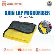 Multipurpose Microfiber Cloth 30X30 2 Sides Smooth Multifunction 500GSM yuri_1