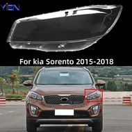 For kia Sorento 2015 2016 2017 2018 Automotive Accessories Transparent PC Material Dust Headlights C