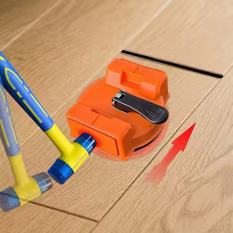 1pcs Wood Tile Vinyl Floor Crack Repair Tool Floor Gap Repair Suction Cup Tool Floor Gap Fixer House