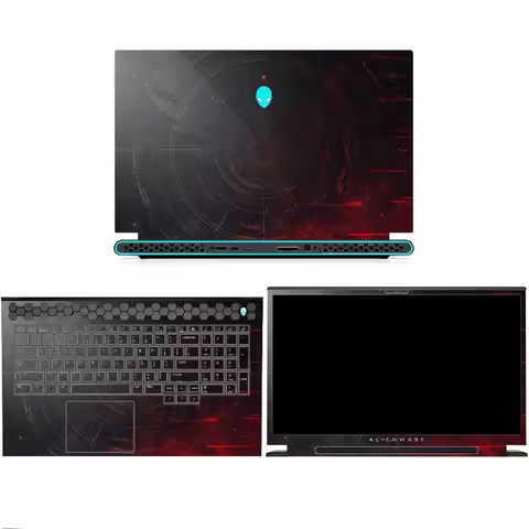 Laptop Skins for Alienware M16 R2 2024/X16 R1 2023/X17 R1 R2/X14 X15 R1 R2 Notebook Sticker for Alie
