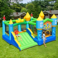 Babyspa Large Inflatable Trampoline Kids' Slide Inflatable Castle Climbing over the Door Child Baby Baby Indoor and Outdoor Toys