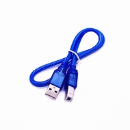 USB High Speed 2.0 A To B Male Cable for Canon Brother Samsung Hp Epson Printer Cord 1.5FT BLUE
